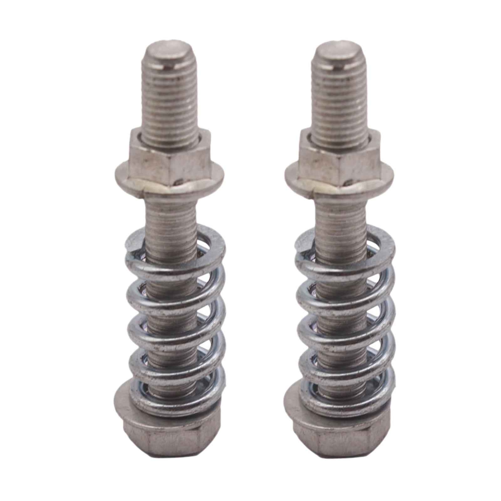 2x M10x1.5 Exhaust Bolt and Spring Hardware Set Repair Parts Professional