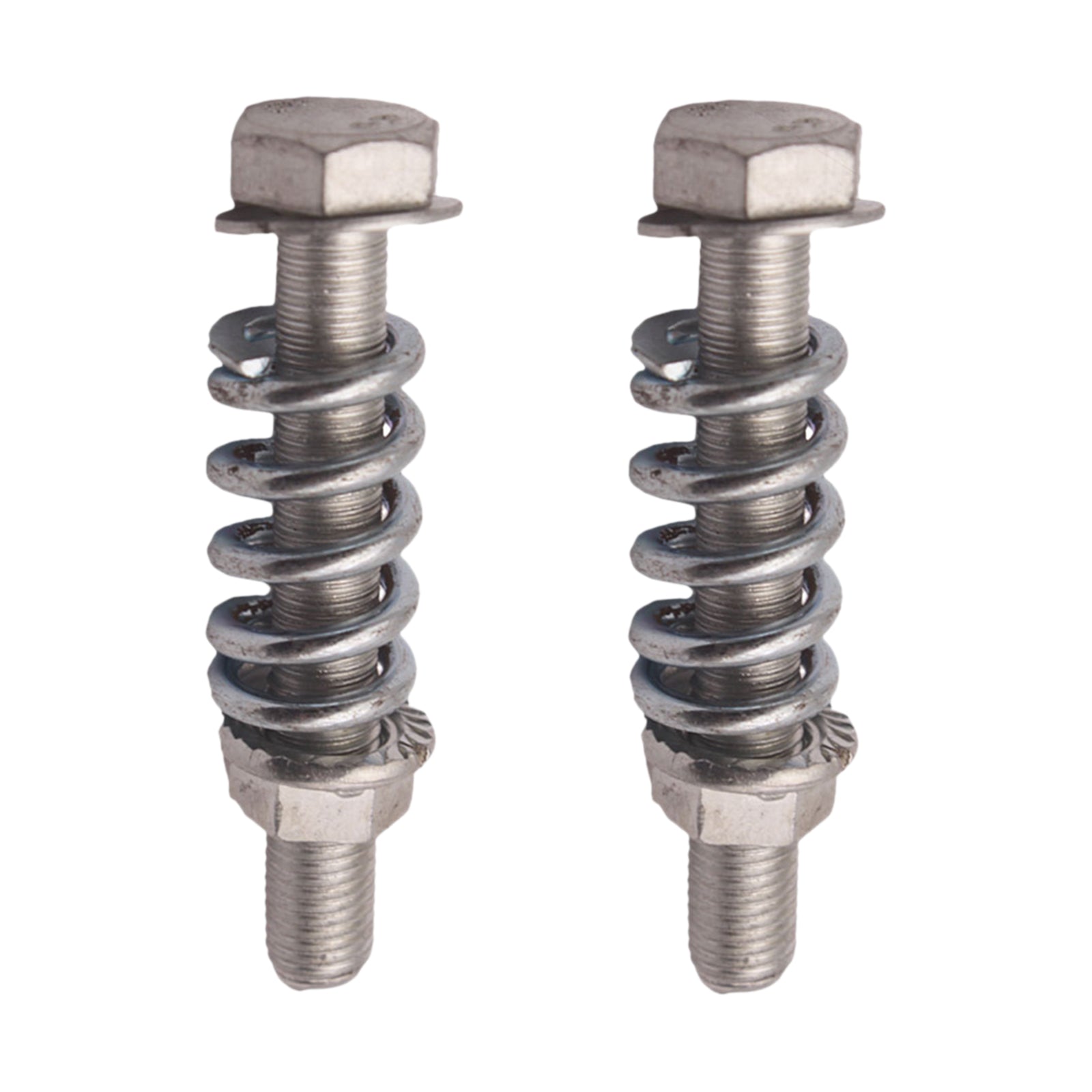 2x M10x1.5 Exhaust Bolt and Spring Hardware Set Repair Parts Professional