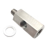 50mm Stainless Steel 1/8in BSPT Oil Pressure Sensor Tee to NPT Adapter Parts