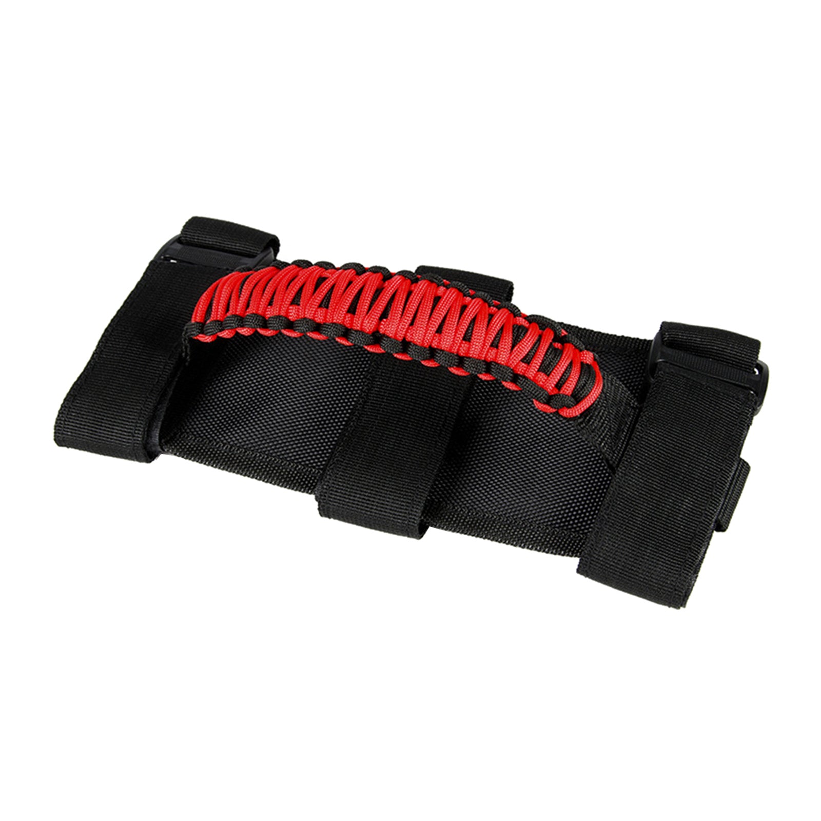 Premium Roll Bar Grab Handle for Jeep Wrangler YJ JK UTV ATV red and black