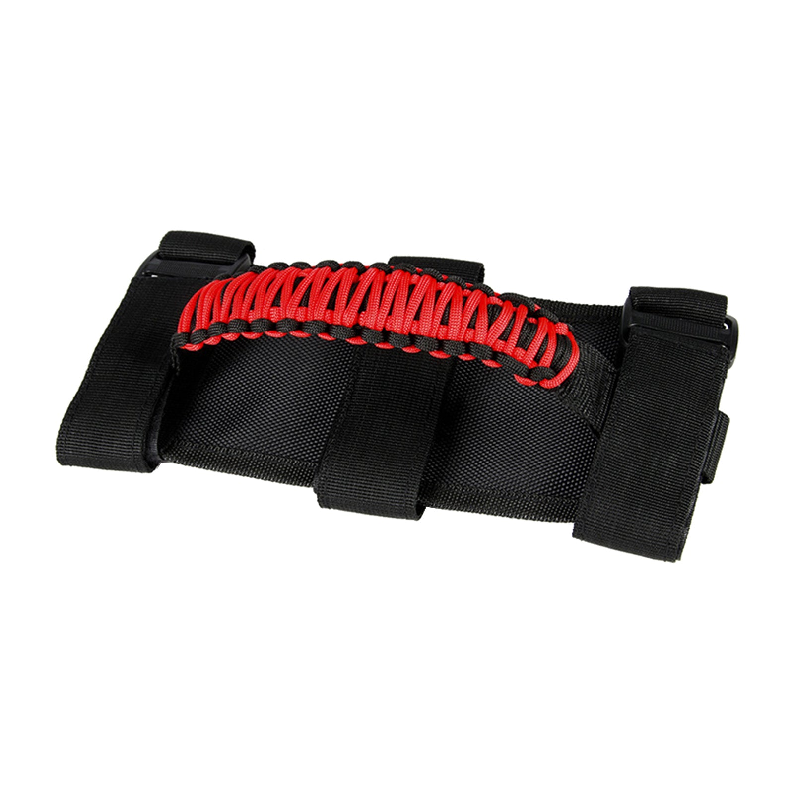 Premium Roll Bar Grab Handle for Jeep Wrangler YJ JK UTV ATV red and black