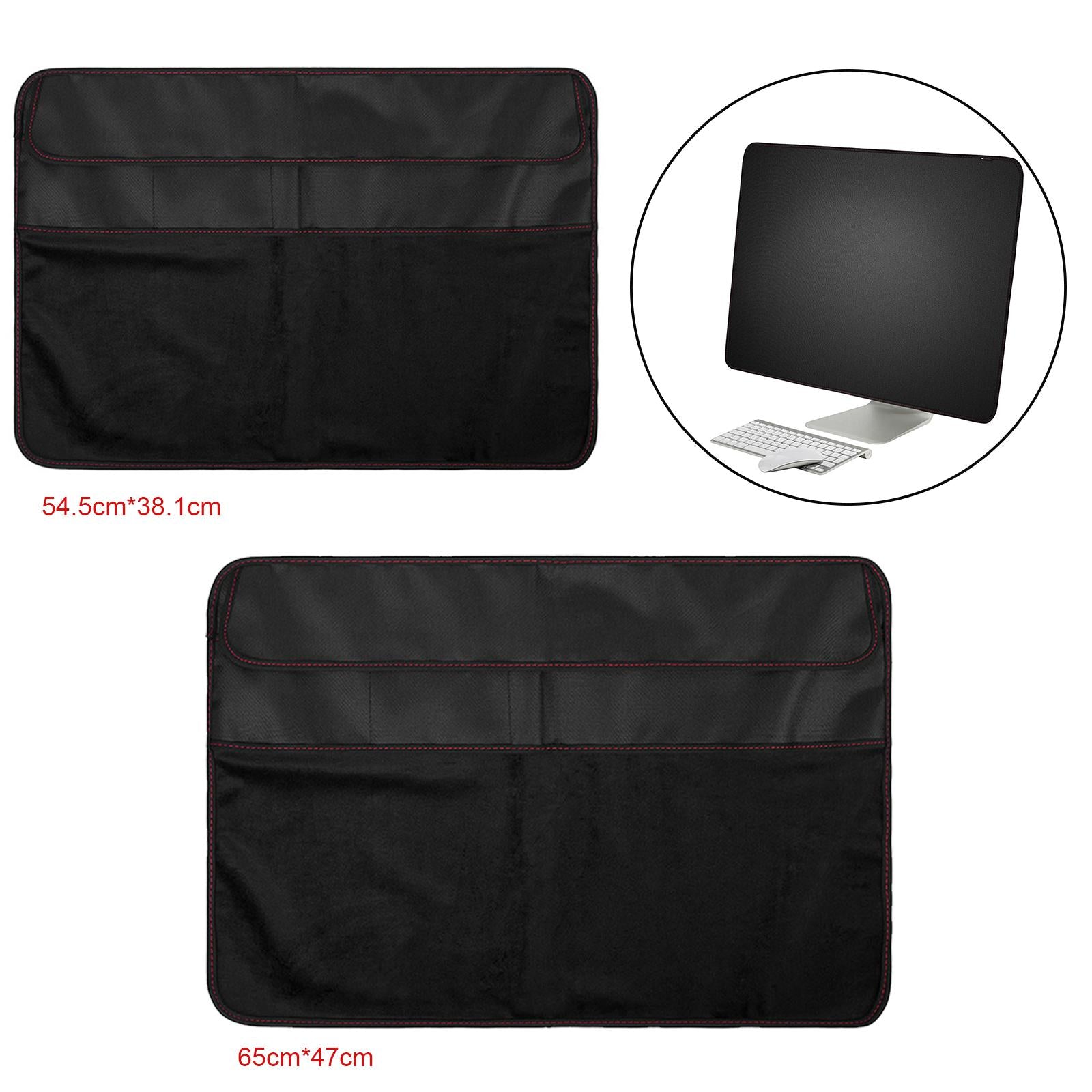 PC Dustproof Cover PU Leather Dust Cover for iMac Screen For 21 inch