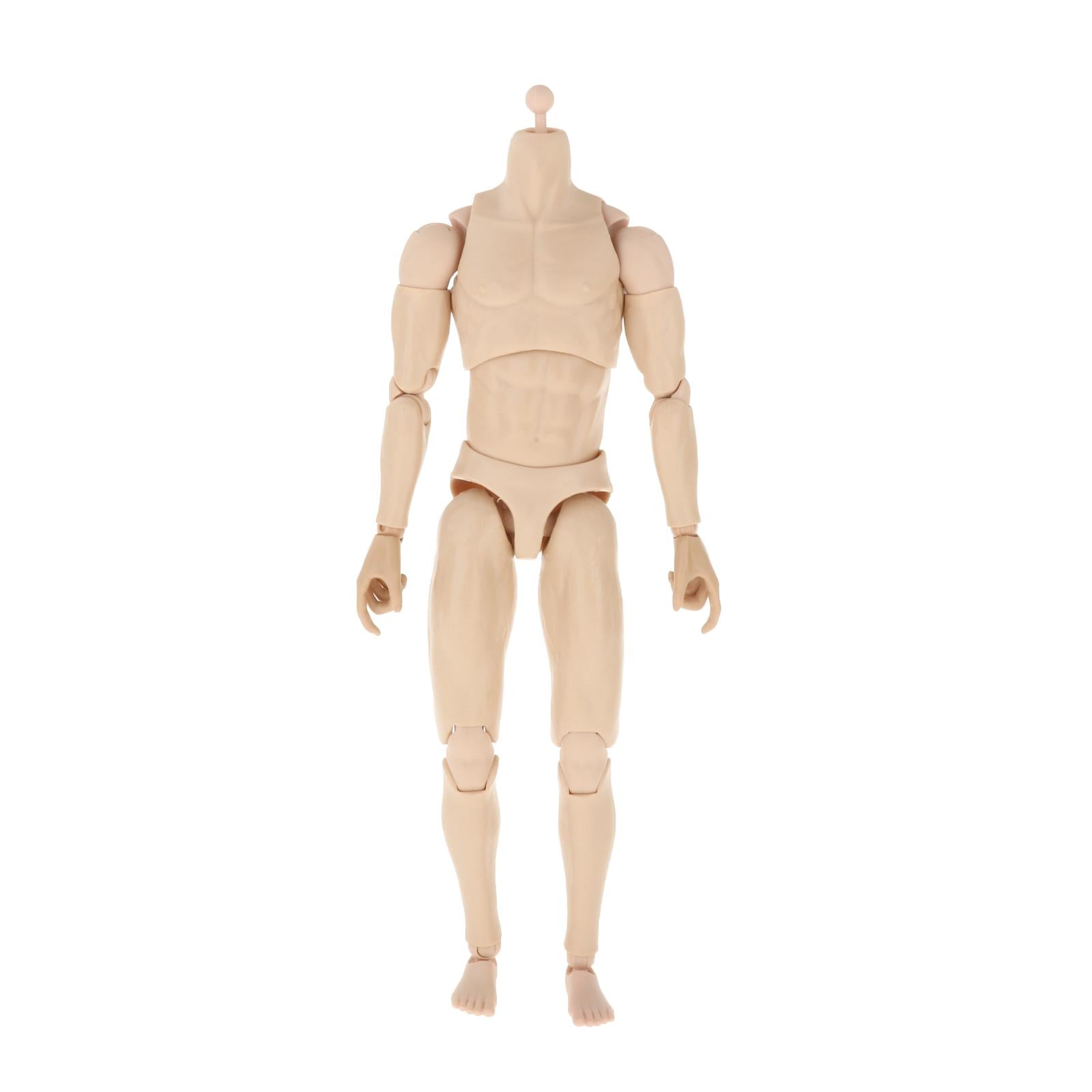 Super Flexible 1/6 Male Figures Model 12 Inch for Collections Wheat Skin style 2