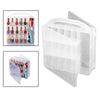 Multifunction Nail Polish Case Storage Caddy for 30 Bottles Dustproof