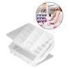 Multifunction Nail Polish Case Storage Caddy for 30 Bottles Dustproof