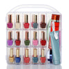 Multifunction Nail Polish Case Storage Caddy for 30 Bottles Dustproof