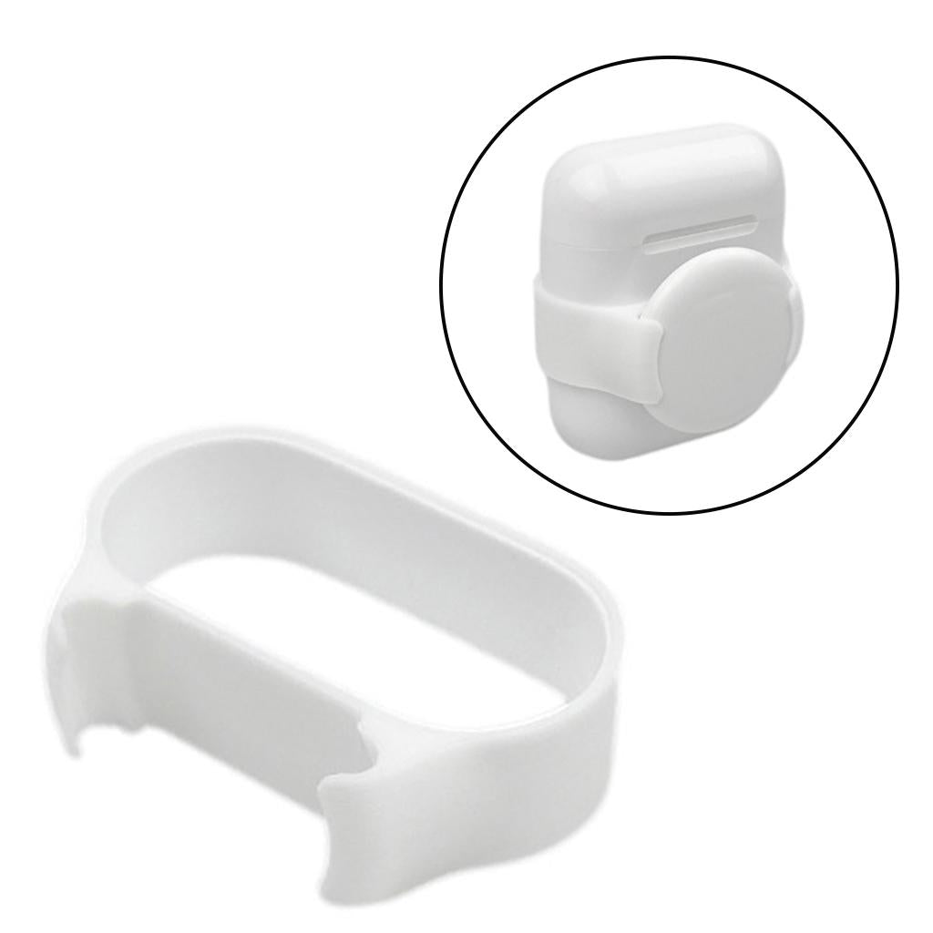 White 4g Mount Bracket for AirPods 1/2 Small Professional Compact Durable