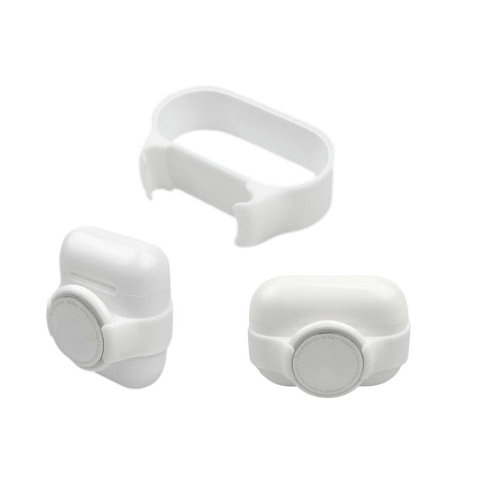 White 4g Mount Bracket for AirPods 1/2 Small Professional Compact Durable