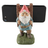 Cute Santa Claus Mobile Phone Holder Desktop Decor Gift Handcrafts Sturdy