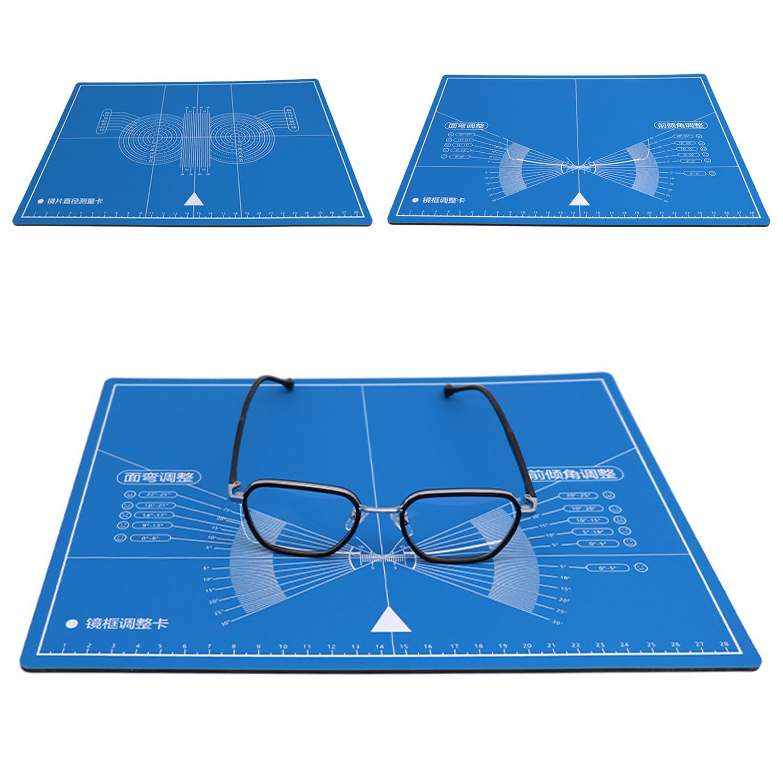 Double Side Glasses Frame Adjustment Test Card Plate Repair Frame Adjustment