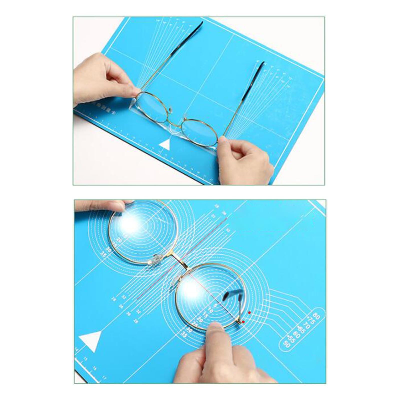 Double Side Glasses Frame Adjustment Test Card Plate Repair Frame Adjustment