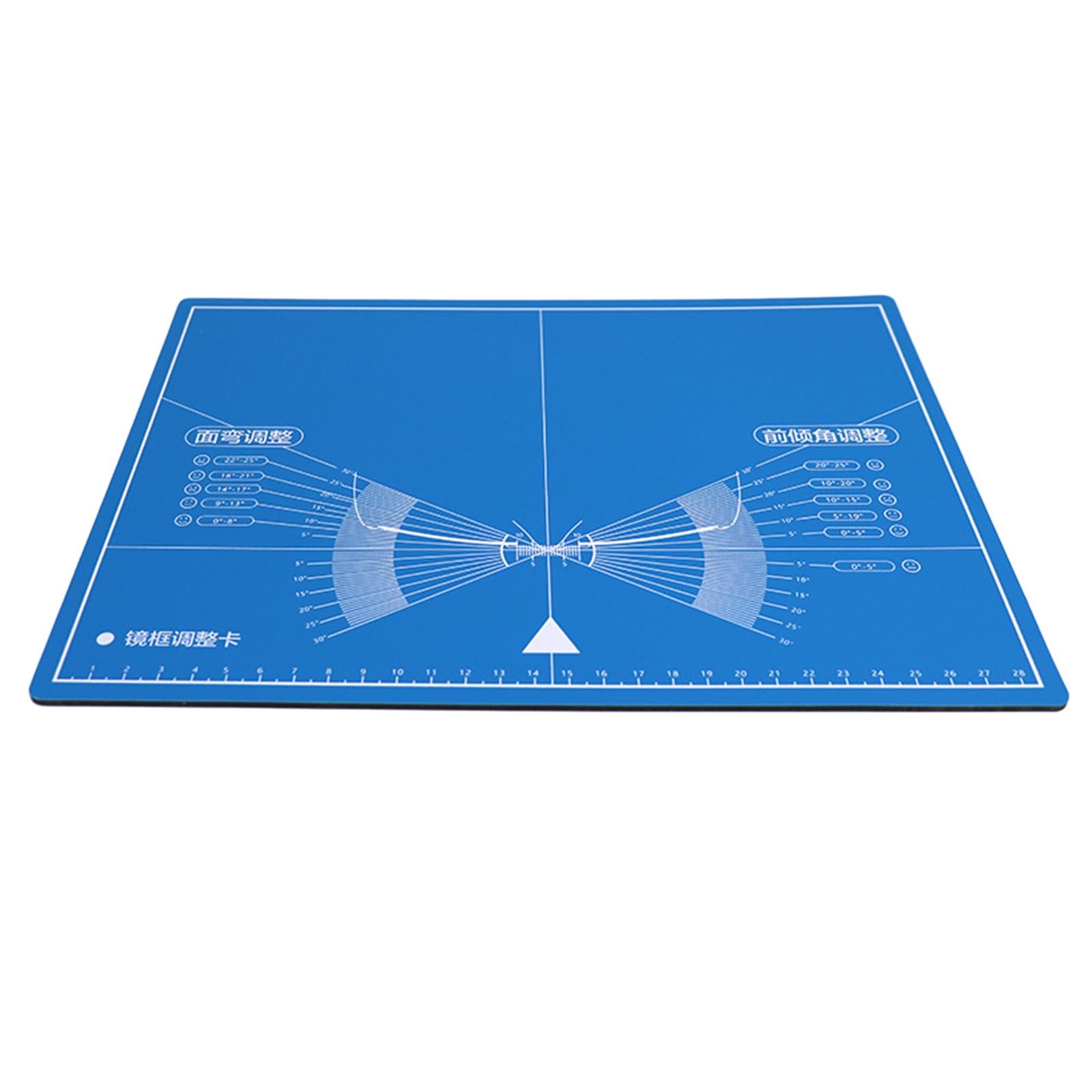 Double Side Glasses Frame Adjustment Test Card Plate Repair Frame Adjustment