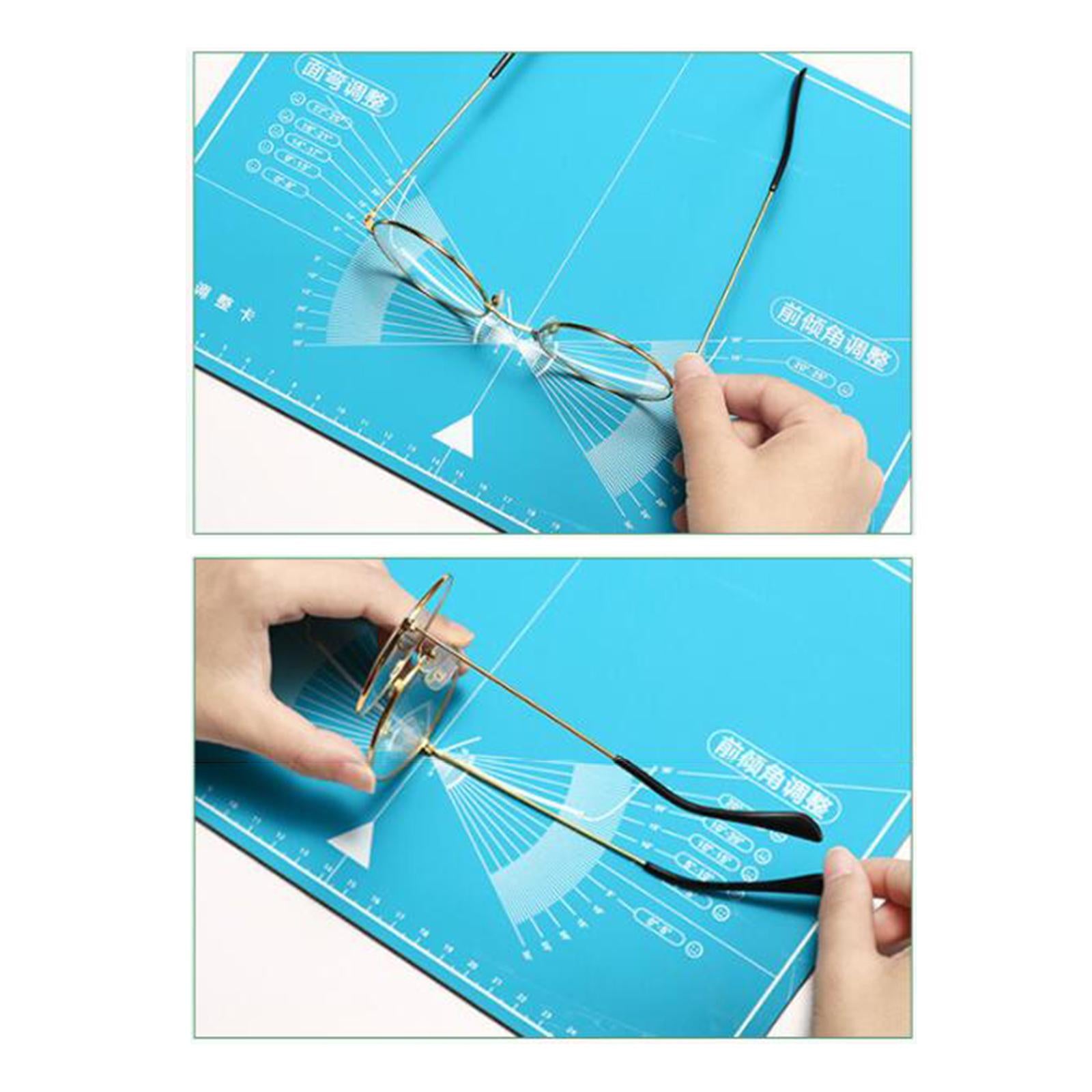 Double Side Glasses Frame Adjustment Test Card Plate Repair Frame Adjustment