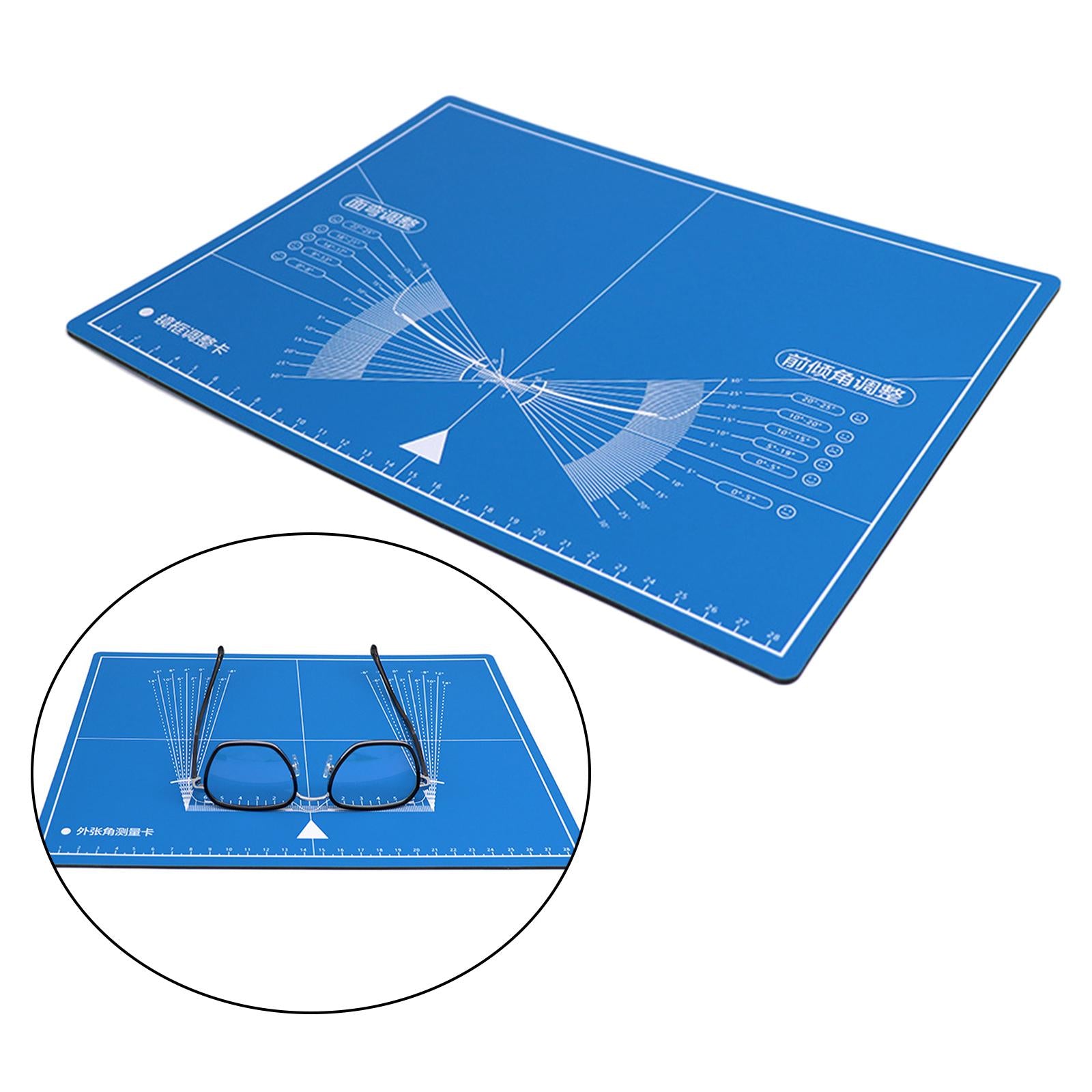 Double Side Glasses Frame Adjustment Test Card Plate Repair Frame Adjustment