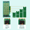 M.2 NVMe SSD NGFF to PCIE 3.0 Adapter M Key B Key mSATA Converter