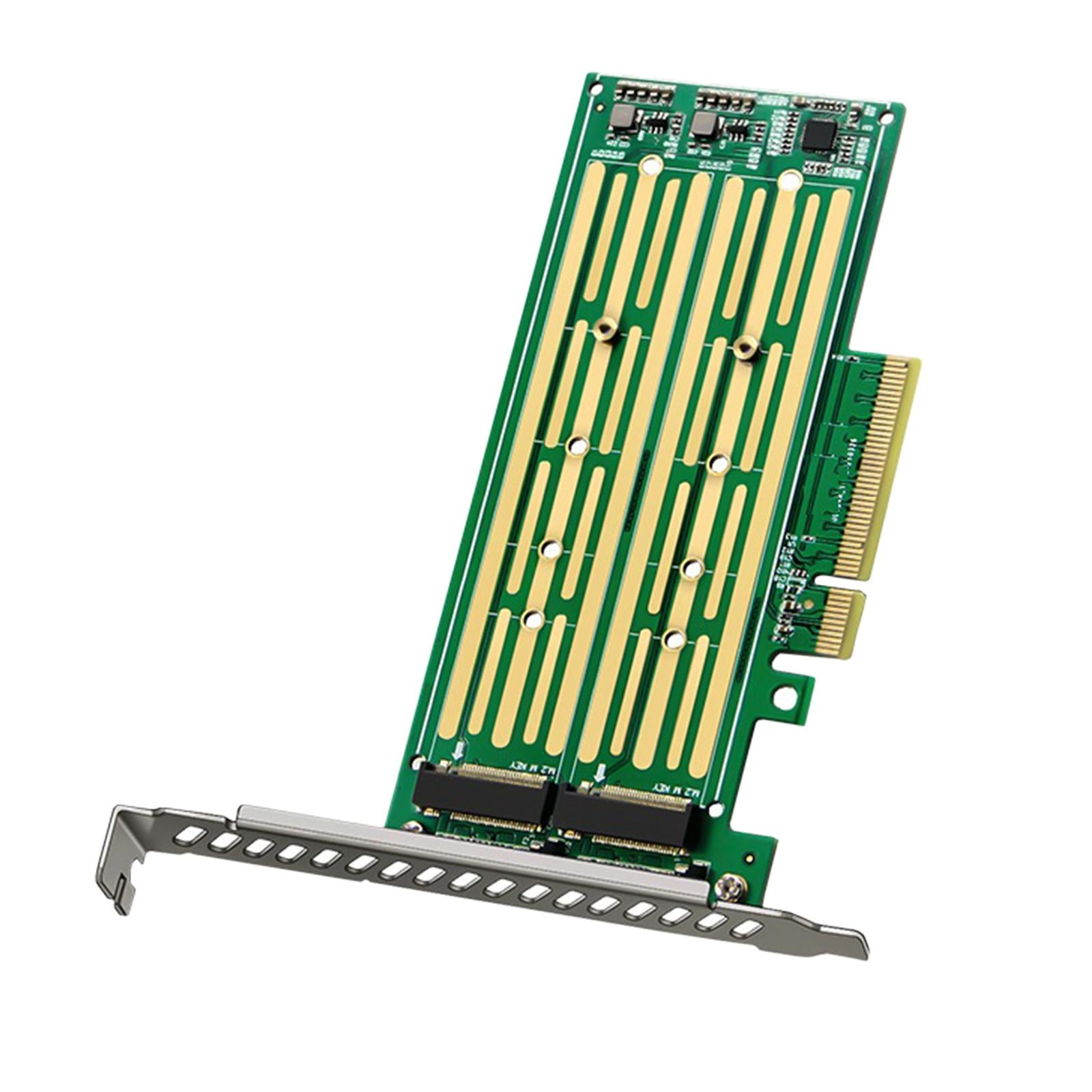 M.2 NVMe SSD NGFF to PCIE 3.0 Adapter M Key B Key mSATA Converter