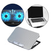 Laptop Cooler Cooling Pad 4 Adjustable Stand Radiator for Laptop PC Silver