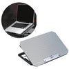 Laptop Cooler Cooling Pad 4 Adjustable Stand Radiator for Laptop PC Silver