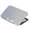 Laptop Cooler Cooling Pad 4 Adjustable Stand Radiator for Laptop PC Silver