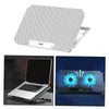 Laptop Cooler Cooling Pad 4 Adjustable Stand Radiator for Laptop PC White