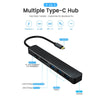 Aluminum 7 in 1 USB 3.0 C to HDMI 4K Hub Multiport Adapter Dongle