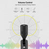 Condenser Microphone Phone Mic Plug and Play for iPhone Black 3.5mm