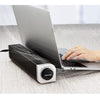 Portable USB Laptop Cooler Strong Wind for Gaming Tablet Rectangle 620g