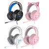 PSH-200 3.5mm Gaming Headset Headphone w/Mic for PC Laptop White