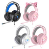 PSH-200 3.5mm Gaming Headset Headphone w/Mic for PC Laptop White