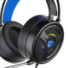 PSH-200 3.5mm Gaming Headset Headphone w/Mic for PC Laptop Black