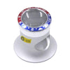 Magnifying Eye Loupes Optical Magnifier Jewelry Watch Repair Blue Red 10X