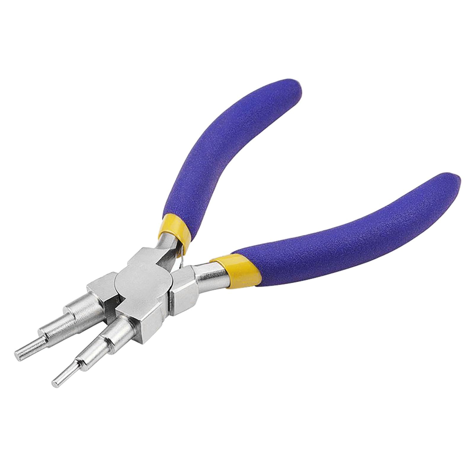 2-9 mm Wire Looping Forming 6 in 1 Pliers Bail Making Shaping Jump Ring