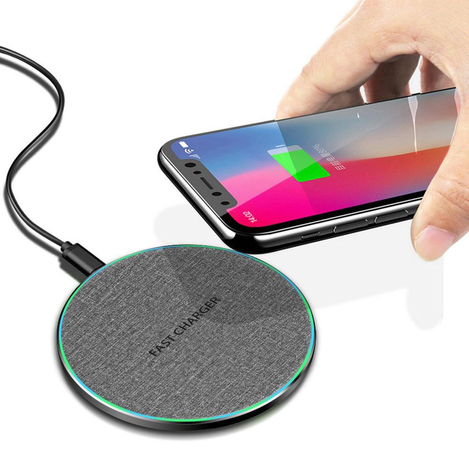 15W Wireless Fast Charger Stand Pad For Samsung Galaxy S20 S20+ S20Ultra S10