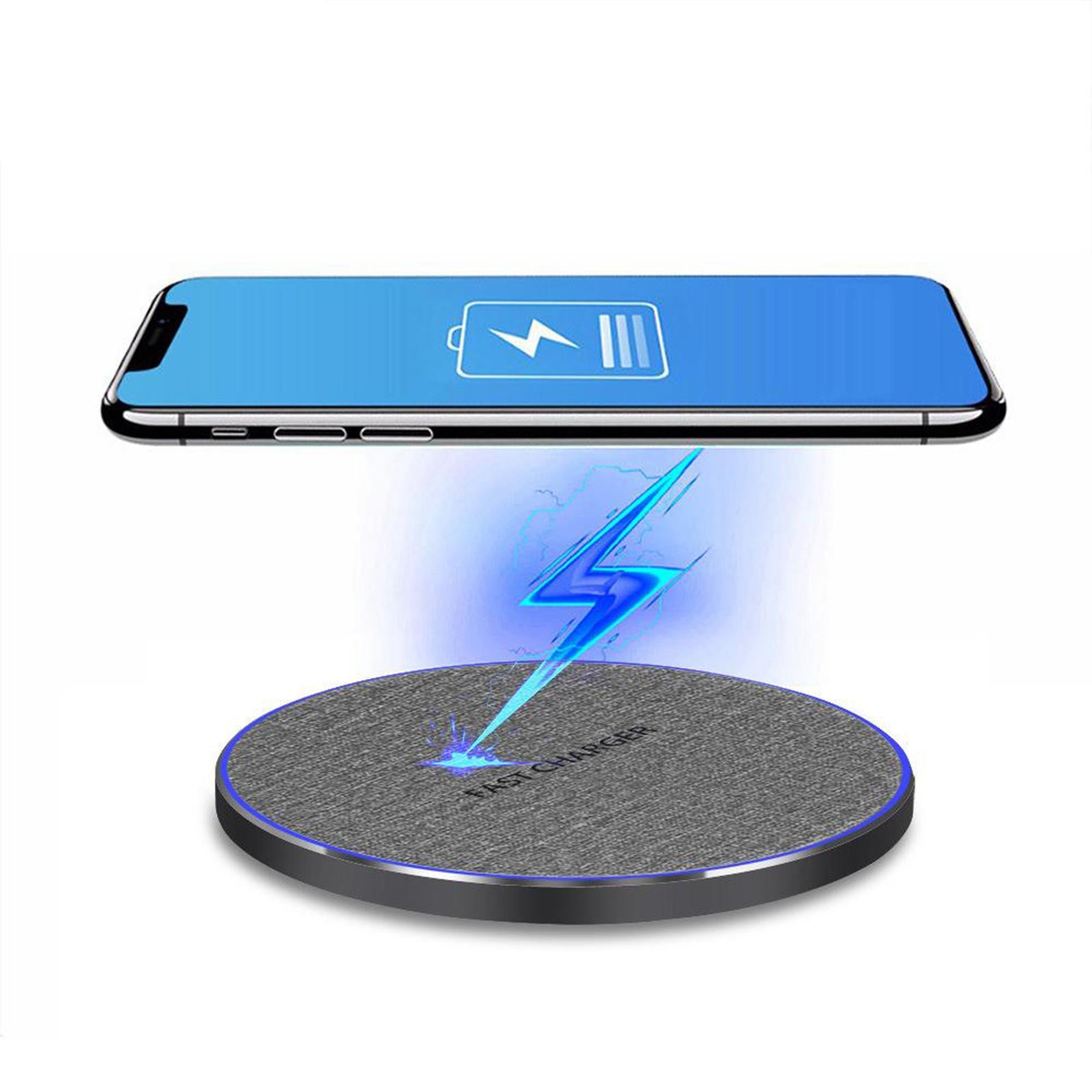 15W Wireless Fast Charger Stand Pad For Samsung Galaxy S20 S20+ S20Ultra S10