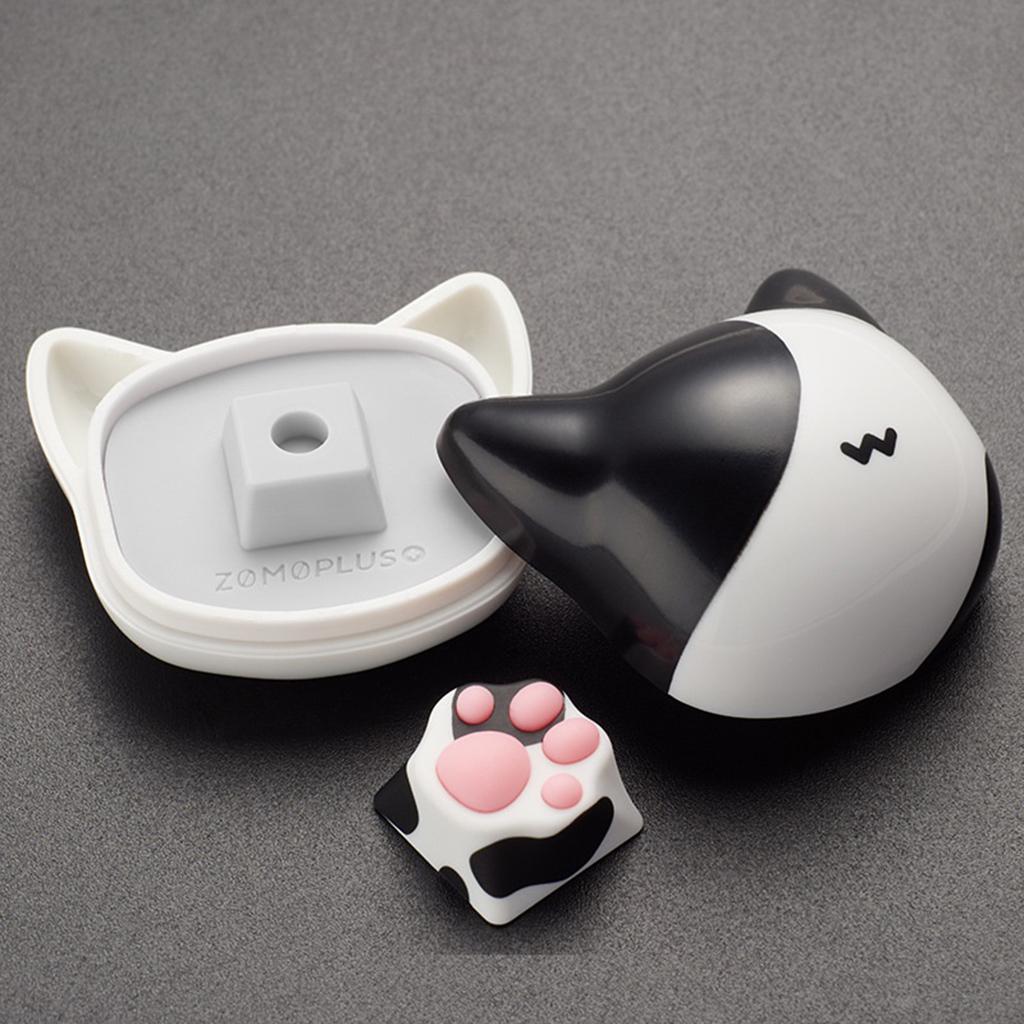 Silicone Cat Paw Mechanical Keyboard Keycap for Cherry MX Premium Cow