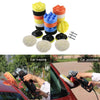 19/22/25pcs Car Polishing Pads Kit 3in with Adapter 2 in 1 for Polishing E