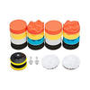 19/22/25pcs Car Polishing Pads Kit 3in with Adapter 2 in 1 for Polishing C