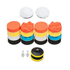 19/22/25pcs Car Polishing Pads Kit 3in with Adapter 2 in 1 for Polishing C