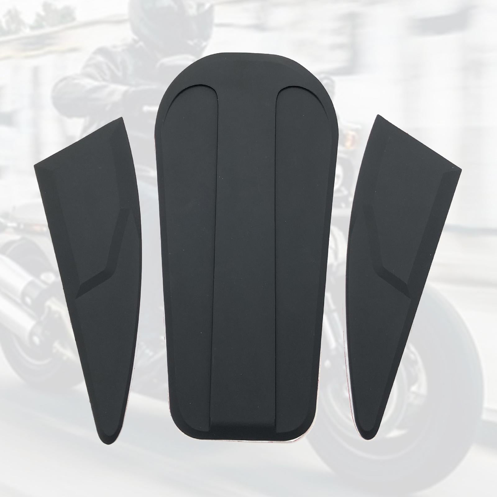 1Pair Motorcycle Tank Traction Pad Side Gas Knee Grip Protector Anti Slip