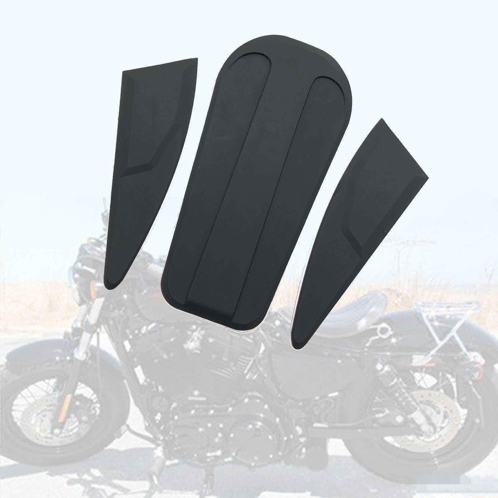 1Pair Motorcycle Tank Traction Pad Side Gas Knee Grip Protector Anti Slip