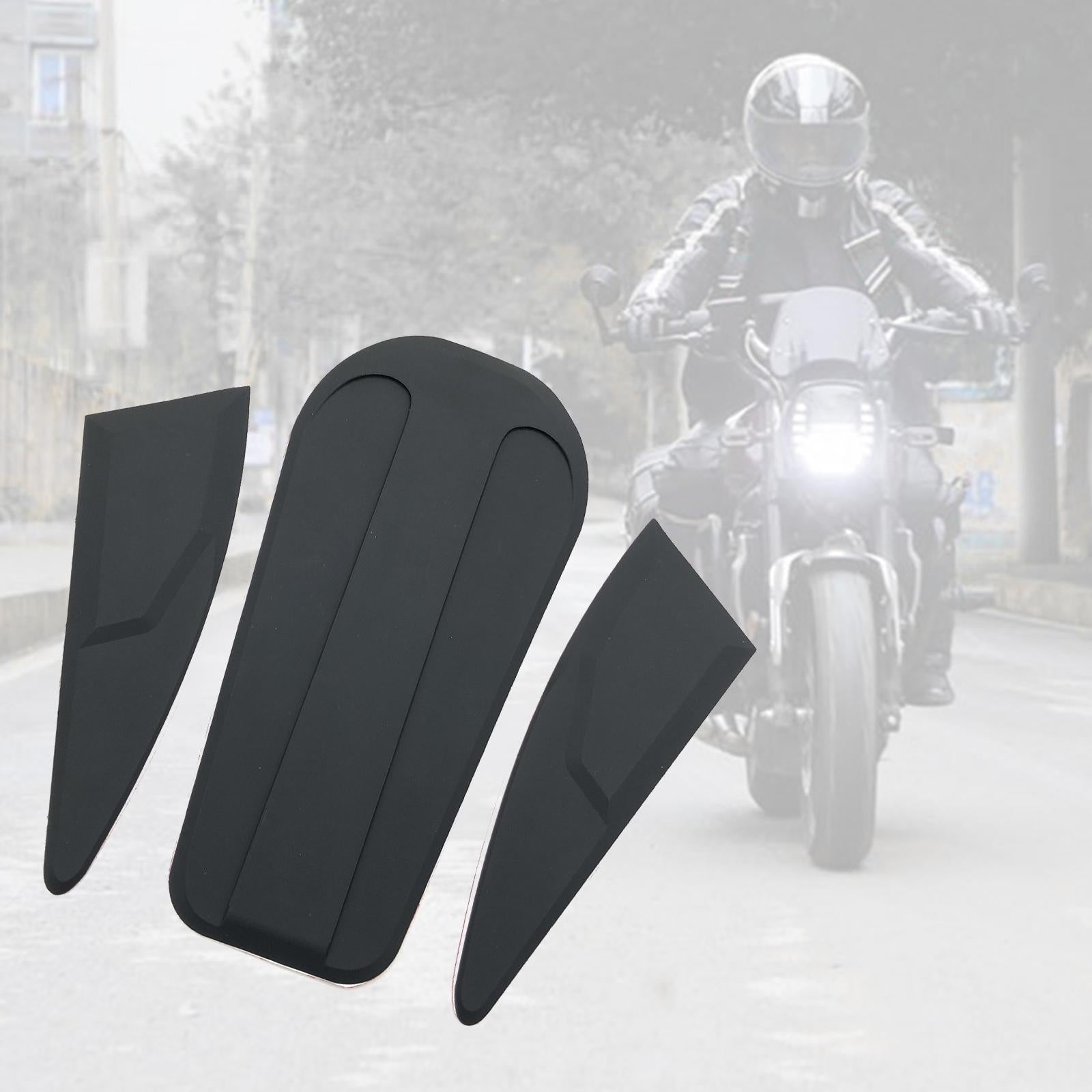 1Pair Motorcycle Tank Traction Pad Side Gas Knee Grip Protector Anti Slip