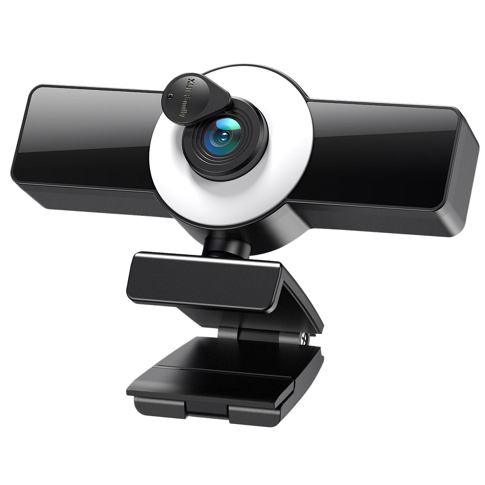 Webcam 120-degree Wide Angle for PC Video Calling Recording Live Streaming 1k