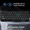 Gaming Mini Wired Keyboard RGB Backlit USB for Laptops Black keyboard