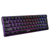 Gaming Mini Wired Keyboard RGB Backlit USB for Laptops Black keyboard