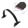 PCI-e PCI Express 36PIN 1X Extension cable Extender 90 Degree20cm magnet