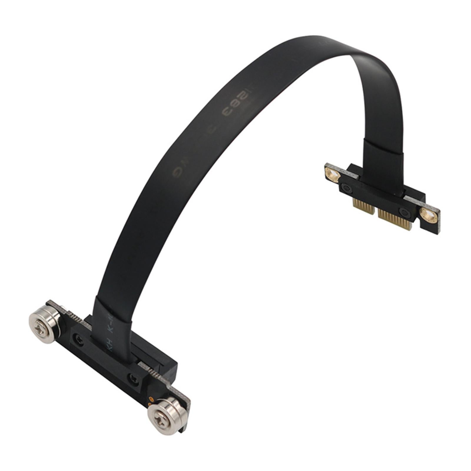 PCI-e PCI Express 36PIN 1X Extension cable Extender 90 Degree20cm magnet