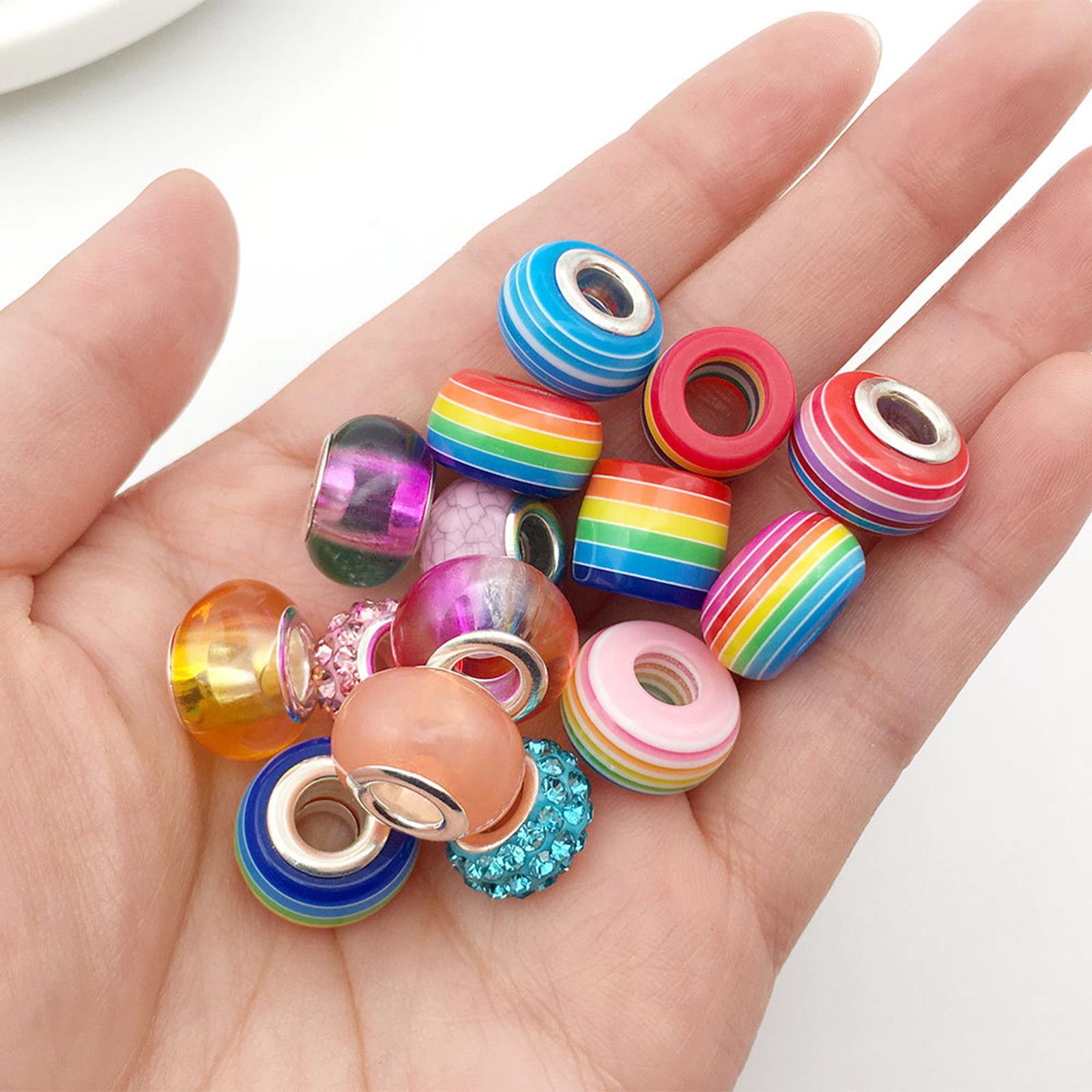 Charm Bracelet Making Kit - 60pcs DIY Arts and Crafts Set Jewellery Making