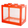 Aquarium Fish Tank Mini Building Blocks Spider Box Home Decor Red