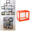 Aquarium Fish Tank Mini Building Blocks Spider Box Home Decor Red