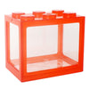 Aquarium Fish Tank Mini Building Blocks Spider Box Home Decor Red